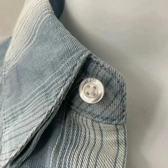 NWT RtA Sierra Shirt Blue Plaid size XS - Picture 8 of 11